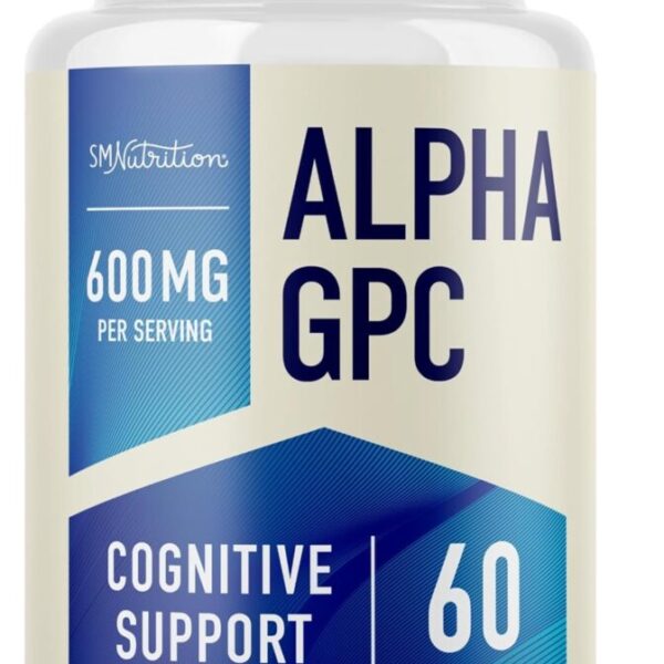 Alpha-GPC Capsules (60 caps, 600mg per capsule)
