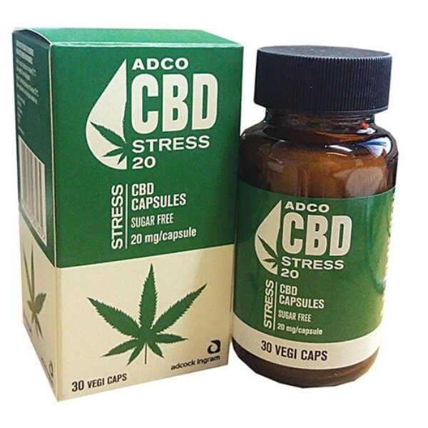 CBD Capsules (30 caps per bottle. 20mg per capsule)