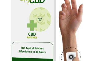 CBD Patch (30 patches per pack, 15mg per patch)