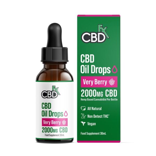 30ml Pure CBD Tincture Oil 2000mg