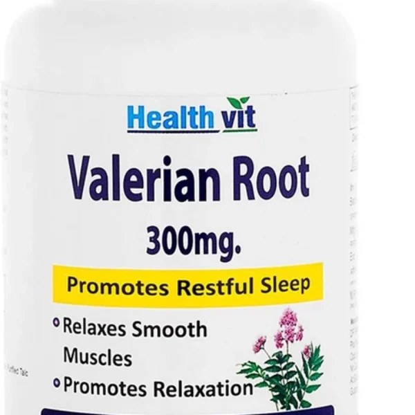 Valerian Root Capsules ( 60 caps, 300mg per capsule)